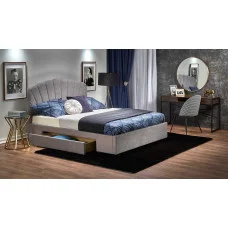 Bed GABRIELLA 160, LIGHT GRAY